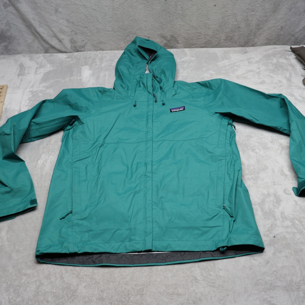 Patagonia Jacket Mens Small Blue Torrentshell 3L Ripstop Full Zip Waterproof